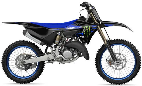 Photo de profil de la YZ 125 2025 en couleur noir