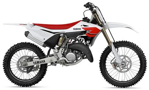 Photo de profil de la YZ 125 2026 en couleur rouge / blanc
