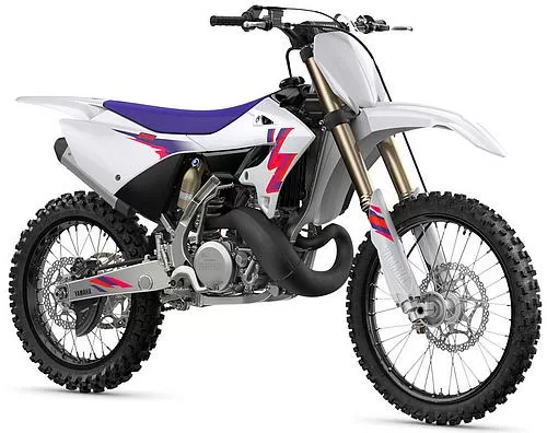 Photo de profil de la YZ 250 2024 en couleur blanc