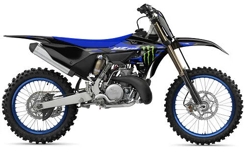 Photo de profil de la YZ 250 2025 en couleur noir