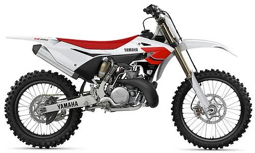 Photo de profil de la YZ 250 2026 en couleur rouge / blanc