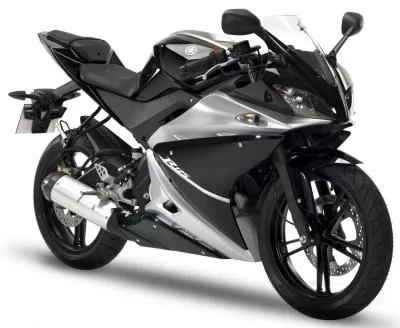 Profile photo of YZF-R 125 2008 in color black.