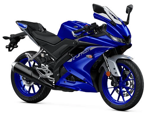 Foto de perfil del YZF-R 125 2020 en color indefinido.