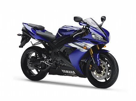 Photo de profil de la YZF-R1 1000 2006 en couleur bleu