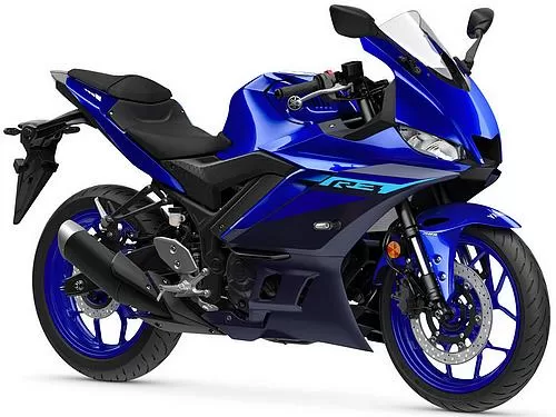 Photo de profil de la R3 300 2024 en couleur bleu