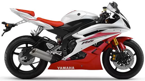 Foto de perfil del YZF-R6 600 2007 en color indefinido.