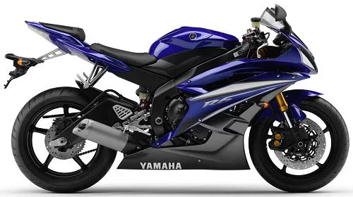 Foto de perfil del YZF-R6 600 2007 en color indefinido.