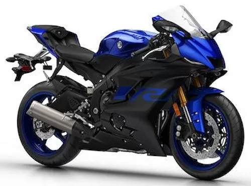 Photo de profil de la YZF-R6 600 2019 en couleur non défini