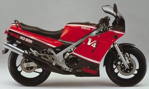 Photo de profil de la RD 500 LC 1985 en couleur non défini