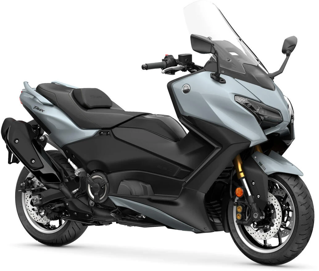 Photo de profil de la TMAX 560 Tech MAX 2026 en couleur gris