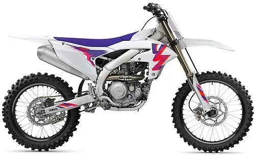 Profile photo of YZ 450 F 50eme anniversaire 2024 in color white.