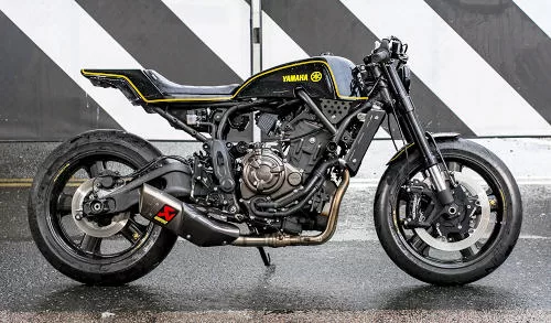 Foto de perfil del XSR 700 Yard Built - Rough Crafts Corsa Scorcher - 2017 en color indefinido.