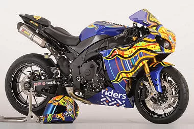 Foto del YZF-R1 1000 Riders for Health 2010