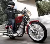 Motorcycle Yamaha YBR 125 Custom 2012