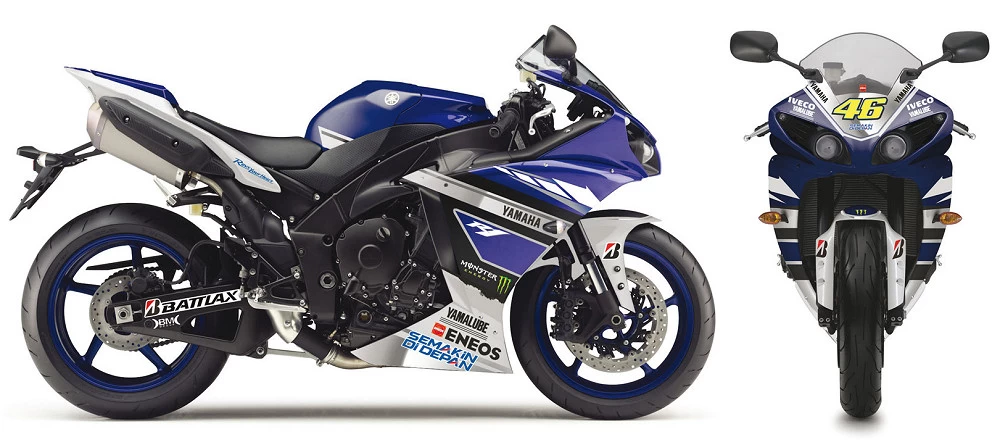 Yamaha YZF-R1 1000 MotoGP Replica 2013 - Motorcycle specifications